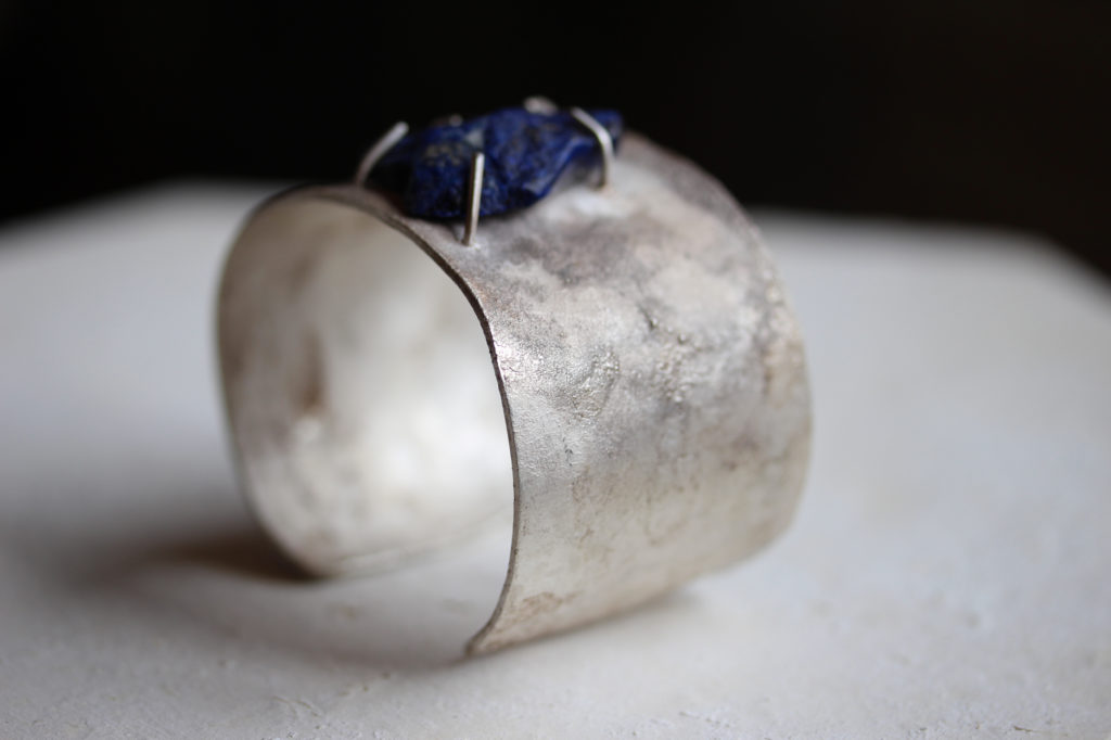 Rough Lapis Lazuli Cuff : archive