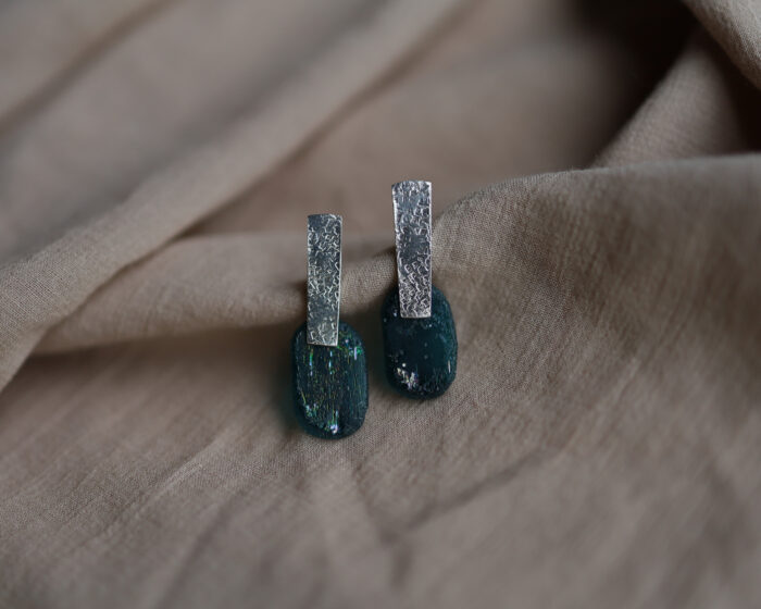 Ancient Glass Earrings