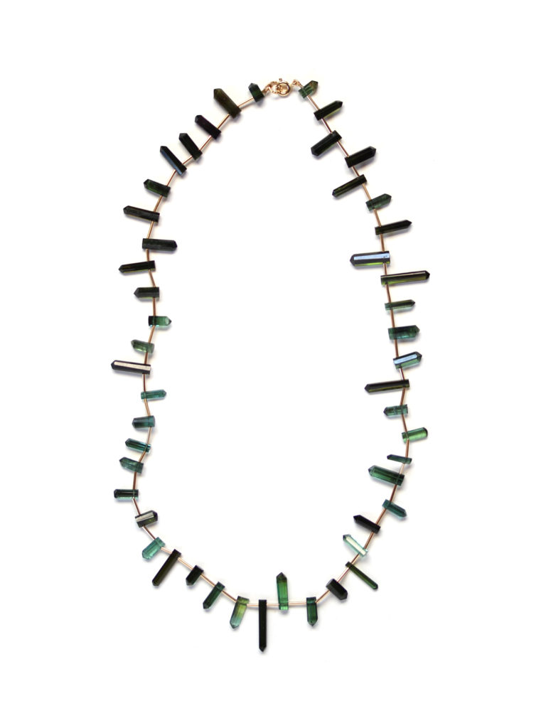 Green Tourmaline Necklace : archive